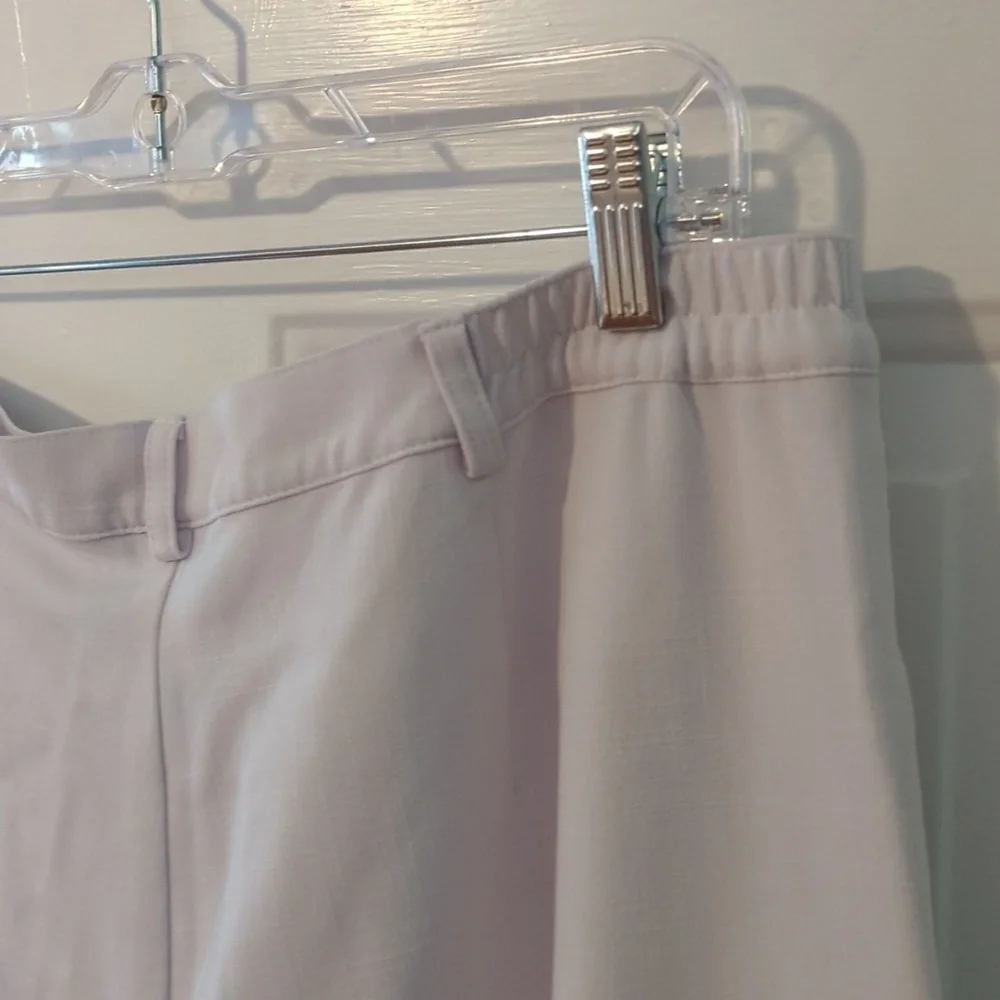 Koret White Pants Size 16 Work Or Summer Stretch - Picture 7 of 14
